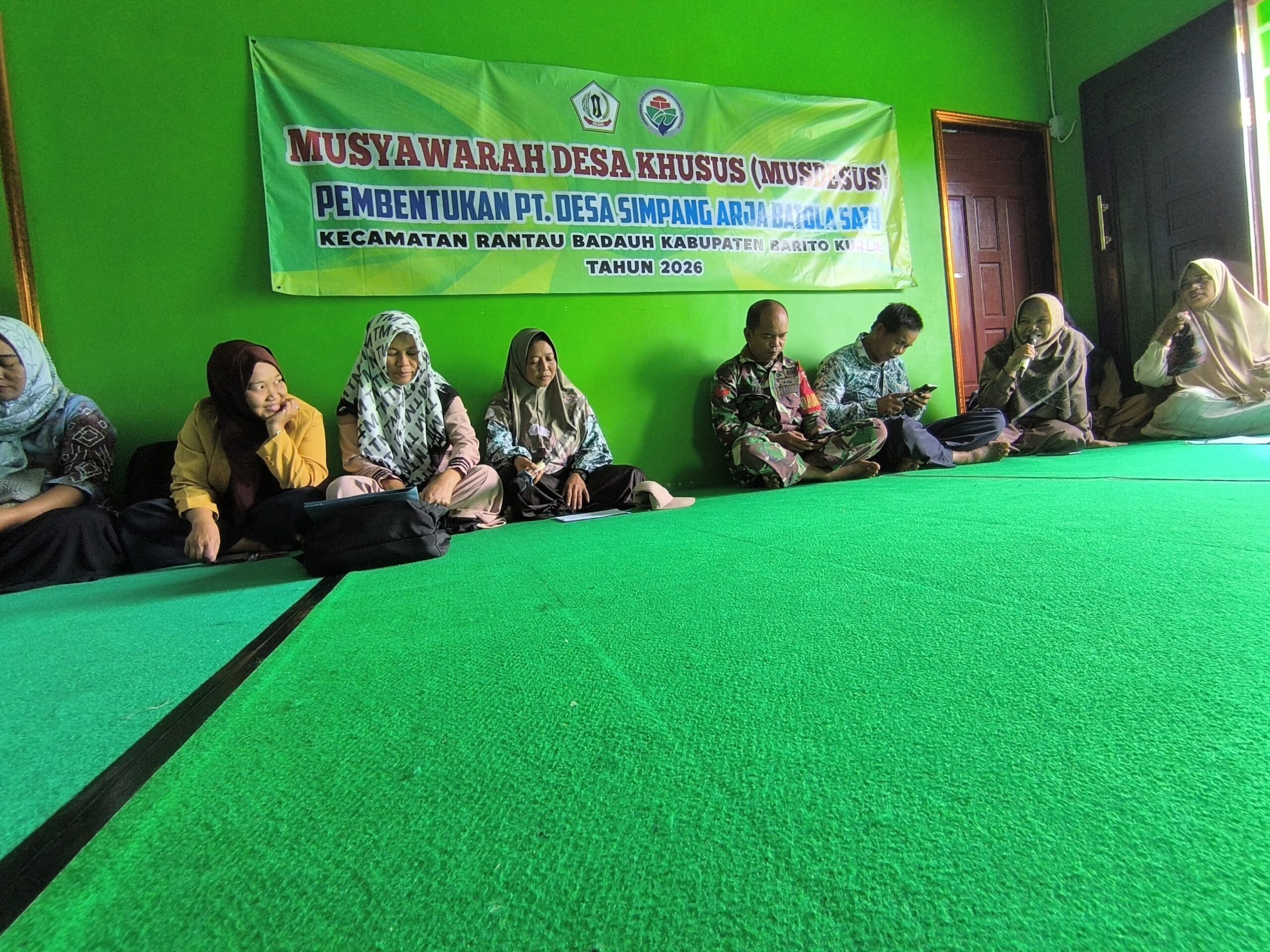 FATURAHMAN SEKDES SIMPANG ARJA TERPILIH JADI DIRUT PT.SIMPANG ARJA BATOLA 1 IMG-20260204-WA0002