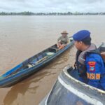 Satpolaerud Polres Batola Himbau warga tidak melakukan memutas ikan