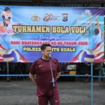 Korp baju Cokelat POLRES BATOLA Adu Gengsi antar-Satker saat pertandingan Vollyball di Hari Bhayangkara ke-80 IMG-20260616-WA0009