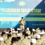Korem 101/Ant Gelar Shalat Istisqa di Tengah Ancaman Kemarau Panjang dan Karhutla